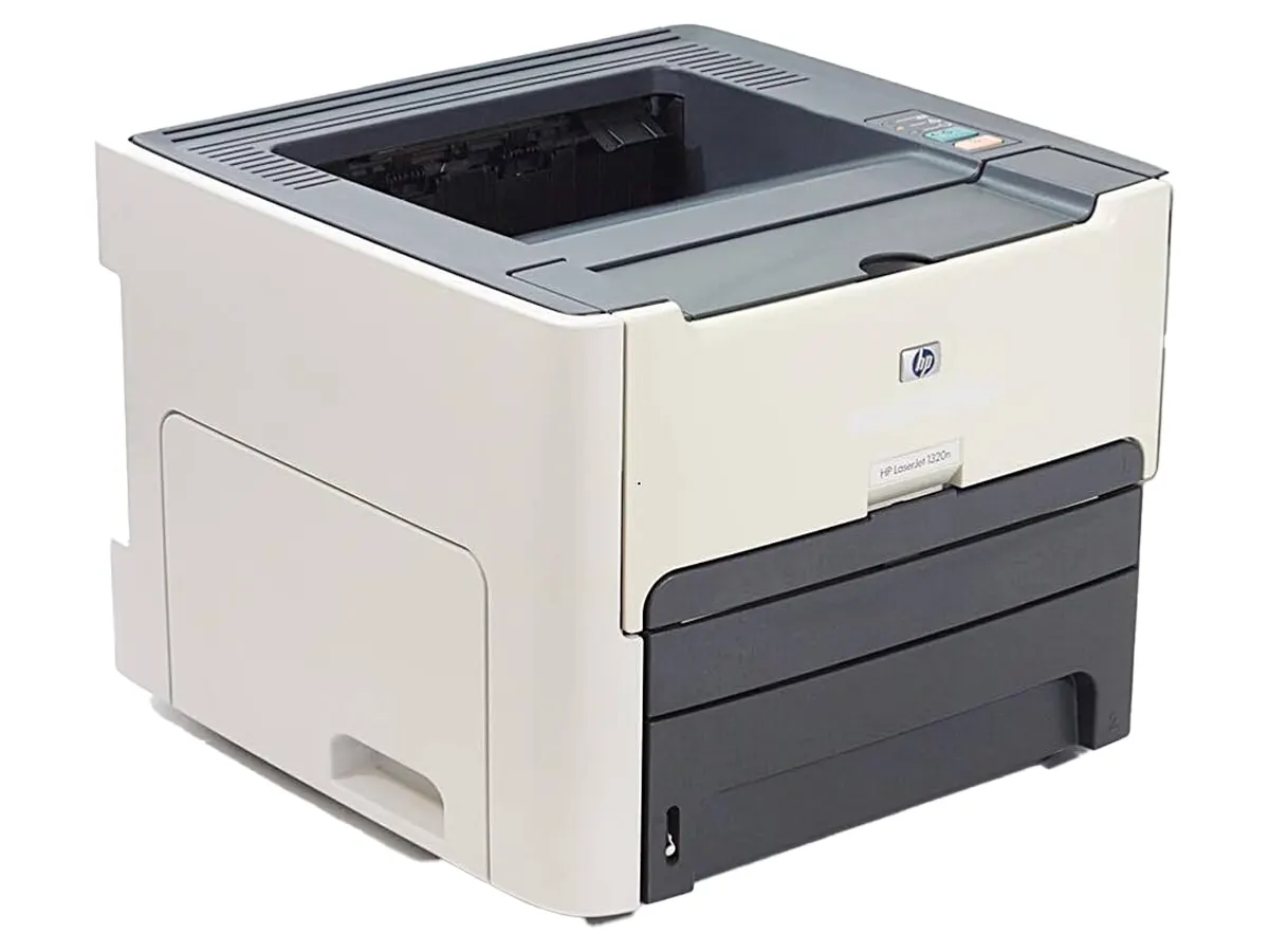 نمای بغل پرینتر hp 1320